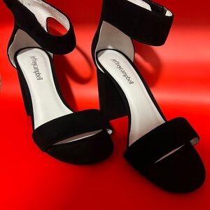 Jeffrey Campbell Black Suede Heels